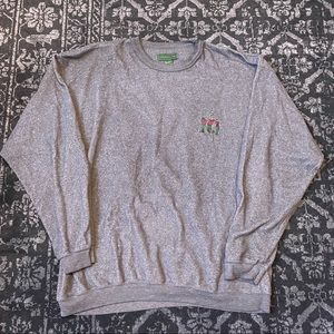 Vintage Clubfellow Gray Cardigan Sweater Long Sleeve Mens Size Large